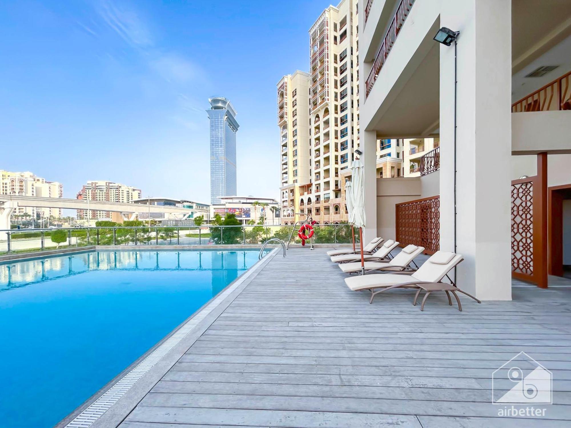 New! Luxurious With Breath-taking Palm Views Appartement *